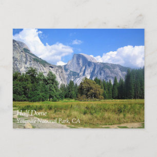 Halb Dome, Yosemite National Park, Kalifornien Postkarte