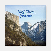 Halb Dome Yosemite Nationalpark Magnet (Vorne)