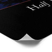 Halb Dome Yosemite Nationalpark Poster (Ecke)