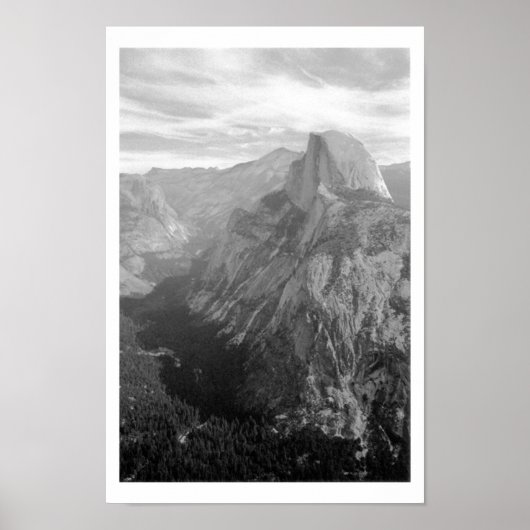 Halb Dome, Yosemite Nationalpark Poster (Vorne)