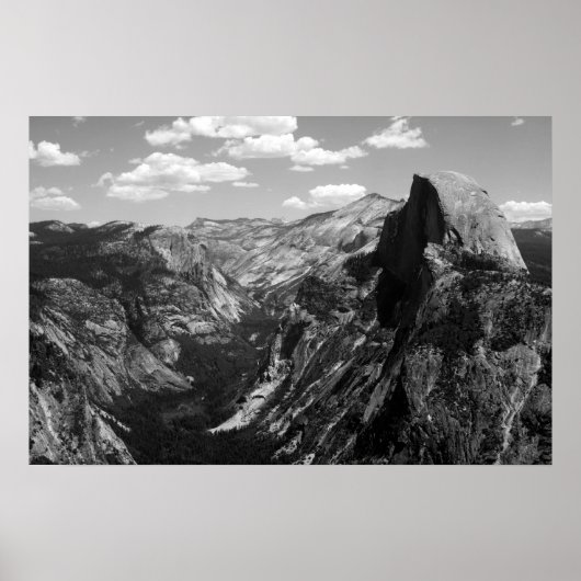 Halb Dome, Yosemite Nationalpark Poster (Vorne)