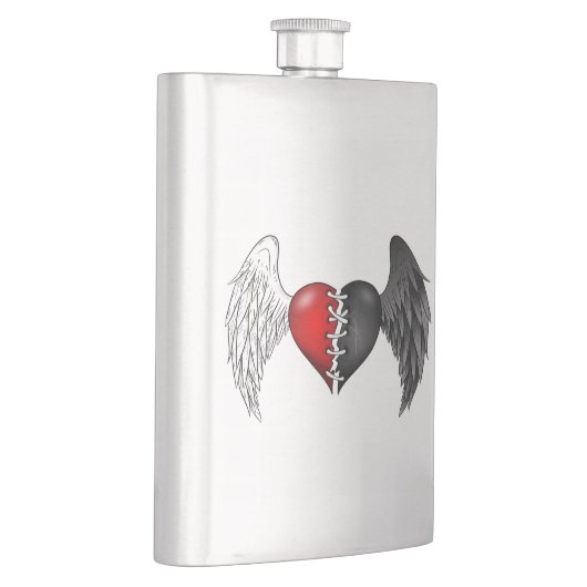 Halb-Engelsschild Flachmann (Rechts)