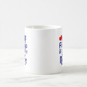 Halb Filipino ... Mug Kaffeetasse (Mittel)