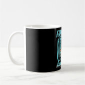 Halb Gamer, halb Feuerwehrmann Kaffeetasse (Links)