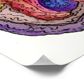 Halb gegessen poster (Ecke)