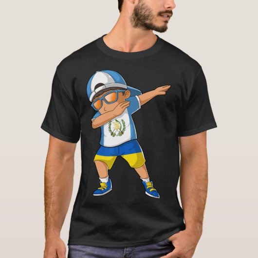 Halb guatemaltekischer halb ukrainischer Junge Gua T-Shirt (Vorderseite)