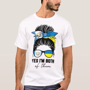 Halb guatemaltekisches halb ukrainisches Mädchen G T-Shirt