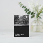 Halb&Halb Foto 0330 - Bäume im Sommer Visitenkarte (Stehend Vorderseite)