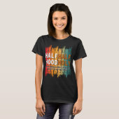 halb heilig halb Hood T-Shirt (Vorne ganz)