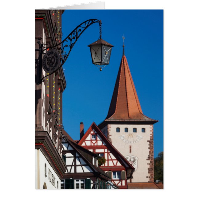 Halb-Holzhäuser in der Stadt (Vorne)