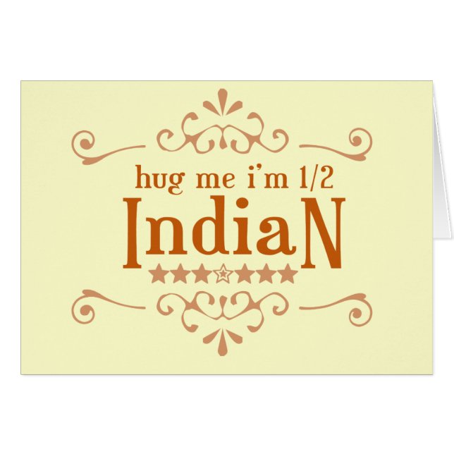 Halb indisch (Vorderseite (Horizontal))