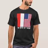Halb indonesische Halb-Amerikanisch Indonesien Her T-Shirt (Vorderseite)
