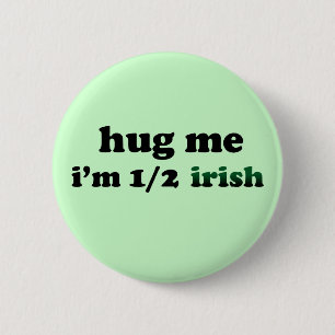 Halb irisch button