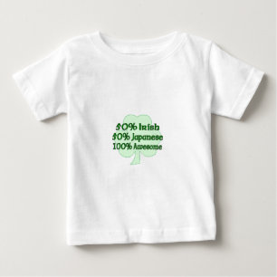 Halb irischer halber Japaner total fantastisch Baby T-shirt