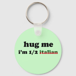 Halb italienisch schlüsselanhänger