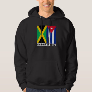 Halb Jamaikaner Halb Kubanisches Erbe Jamaika & Ku Hoodie