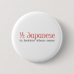 Halb japanisch button