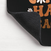 Halb Kaffee halb Lehrer Inspirierende Zitate für Mousepad (Ecke)
