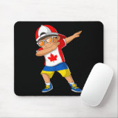 Halb kanadischer halb ukrainischer Junge Kanada Uk Mousepad (Mit Mouse)