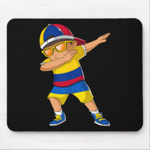 Halb kolumbianischer halb ukrainischer Junge Kolum Mousepad