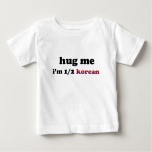 Halb koreanisch baby t-shirt