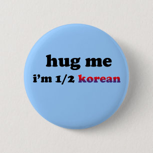 Halb koreanisch button