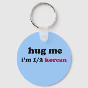 Halb koreanisch schlüsselanhänger