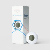 Halb-Lärm Moss Green Golf Ball - individuell einst (Verpackung)