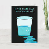 halb leer karte (Vorderseite)