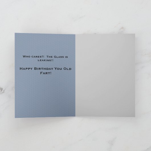 halb leer karte (Innenseite)