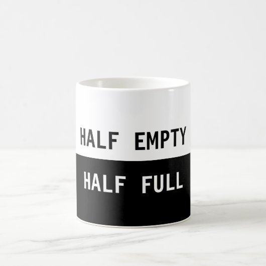 Halb leere halb volle Tasse (Mittel)