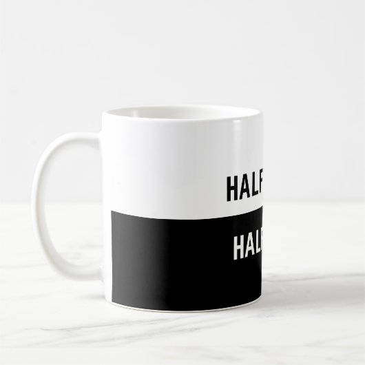 Halb leere halb volle Tasse (Links)