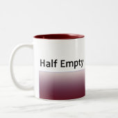Halb leere Tasse (Links)