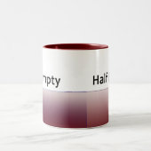 Halb leere Tasse (Mittel)