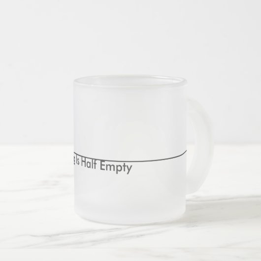 Halb leere Tasse (VorderseiteRechts)
