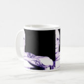 halb leeres Glas, halb leeres Glas Kaffeetasse (Vorderseite Links)