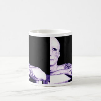 halb leeres Glas, halb leeres Glas Kaffeetasse