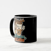 Halb Lehrer Halb Kaffeetasse – Lustiges Geschenk f (Vorderseite Links)