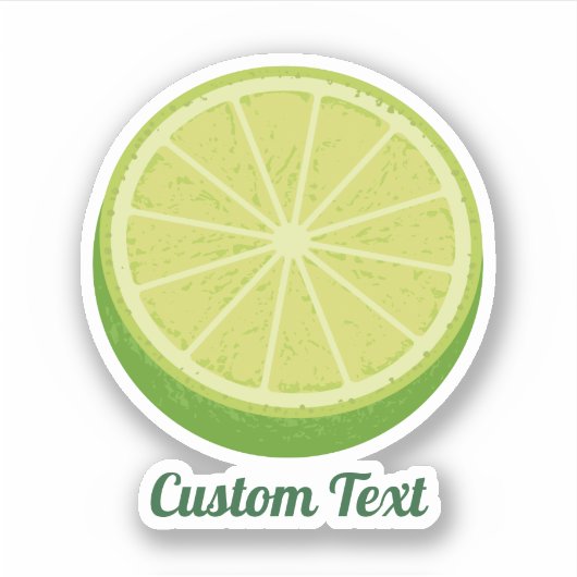 Halb Limon Aufkleber (Vorderseite)