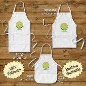 Halb Limon Lange Schürze