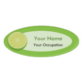 Halb Limon Namenschild (Vorderseite)