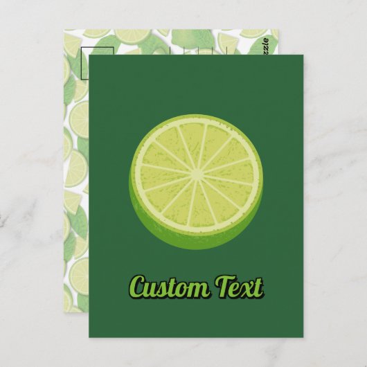 Halb Limon Postkarte (Vorne/Hinten)