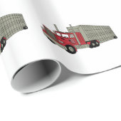 Halb LKW Geschenkpapier (Rolleneckpunkt)