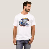 Halb LKW mit Sleepercab T-Shirt (Vorne ganz)