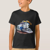 Halb LKW mit Sleepercab T-Shirt (Vorderseite)
