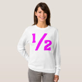 Halb - Magenta T-Shirt (Vorne ganz)