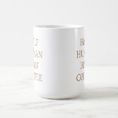 Halb Mensch halb Kaffeetasse (Mittel)