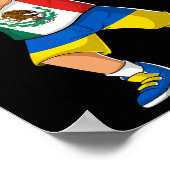 Halb mexikanischer halb ukrainischer Junge Mexiko  Poster (Ecke)