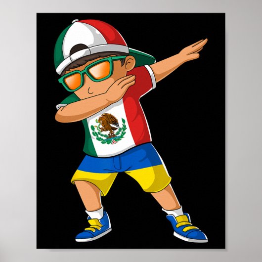 Halb mexikanischer halb ukrainischer Junge Mexiko  Poster (Vorne)