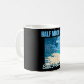 Halb Moon Bay � Australien � Küste Jewel Kaffeetasse (Vorderseite Links)